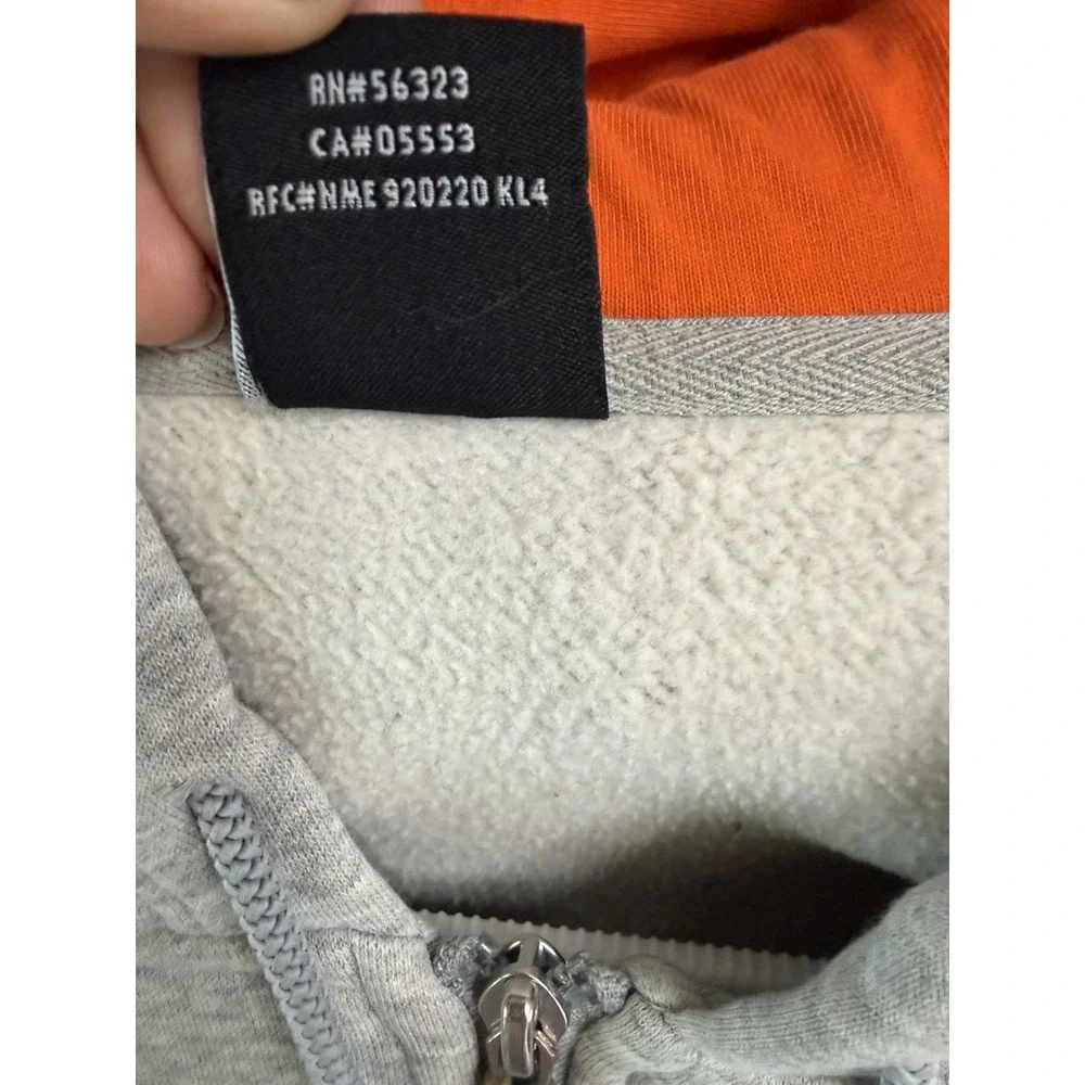 Vintage Y2K Nike Jordan Full Zip Hoodie Men's XL Basketball Sweatshirt